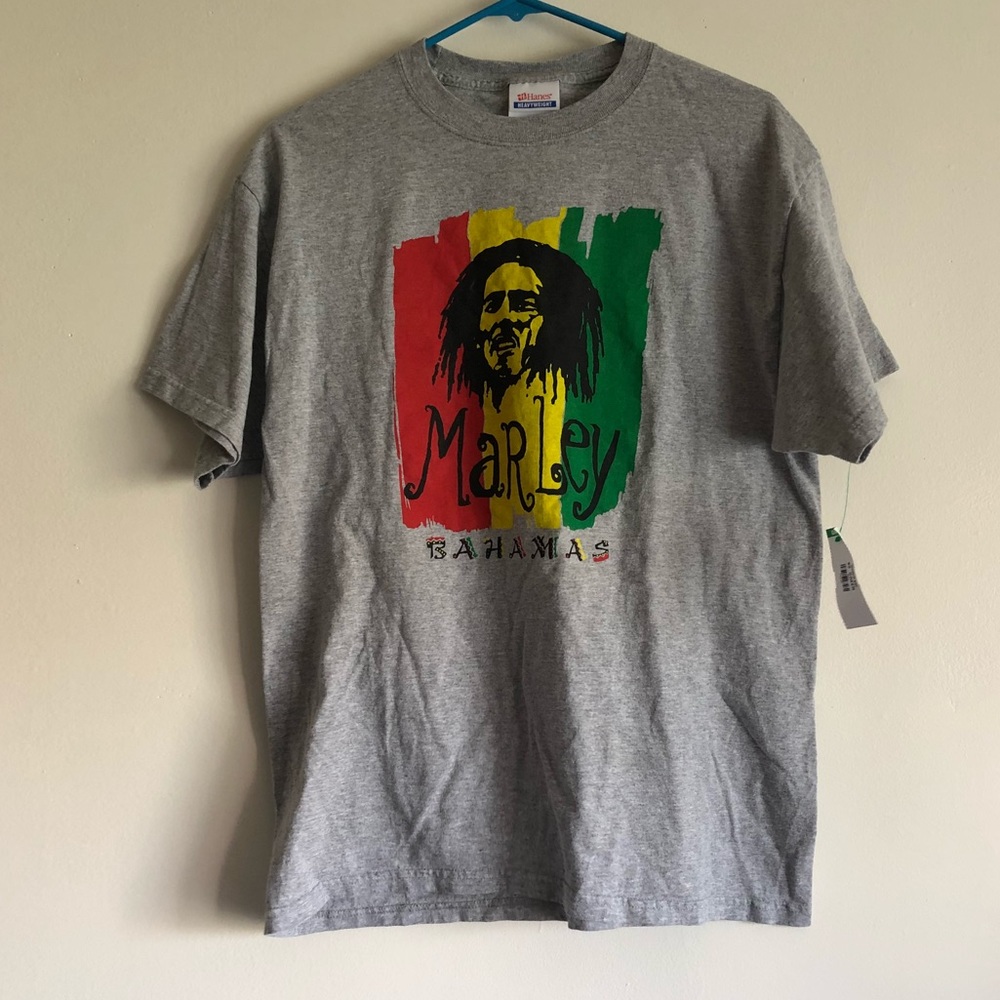 Bob Marley Bahamas Tee Shirt Men’s Large